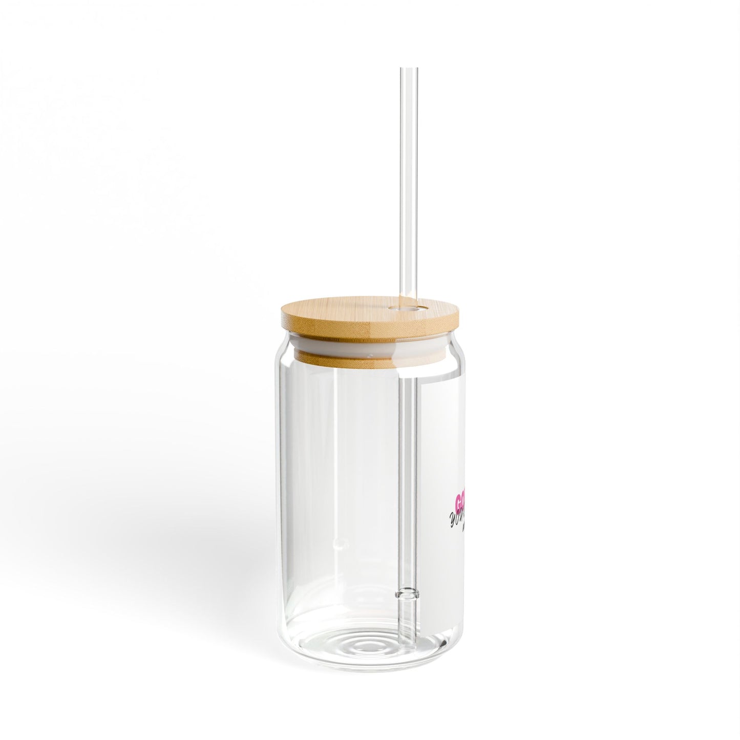 16oz Govern Your Vibe Sipper Glass - Eco-Friendly Drinkware for Everyday Use