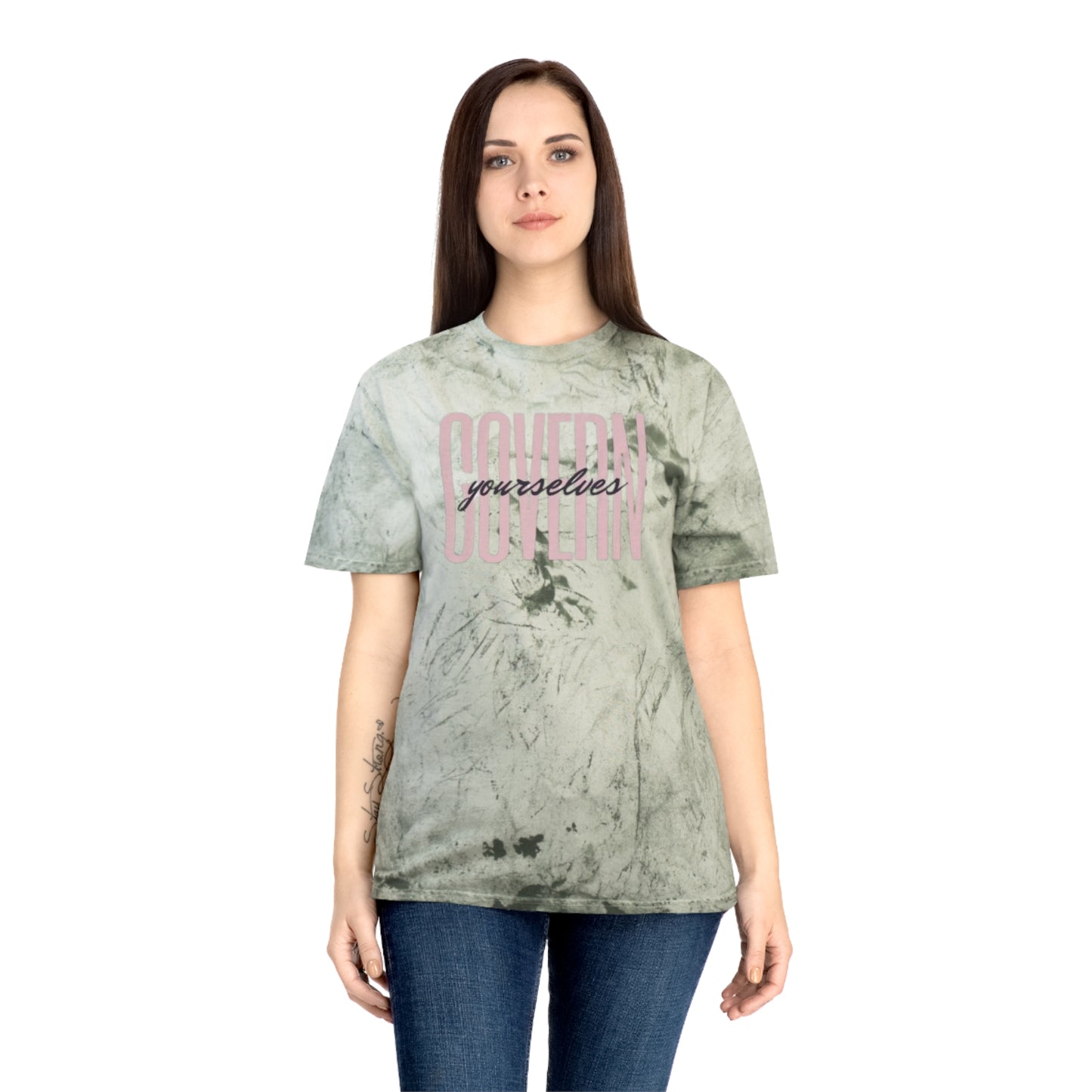 Unisex Color Blast T-Shirt - Govern Yourself