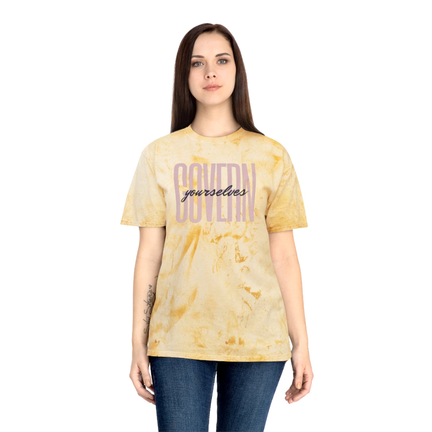 Unisex Color Blast T-Shirt - Govern Yourself