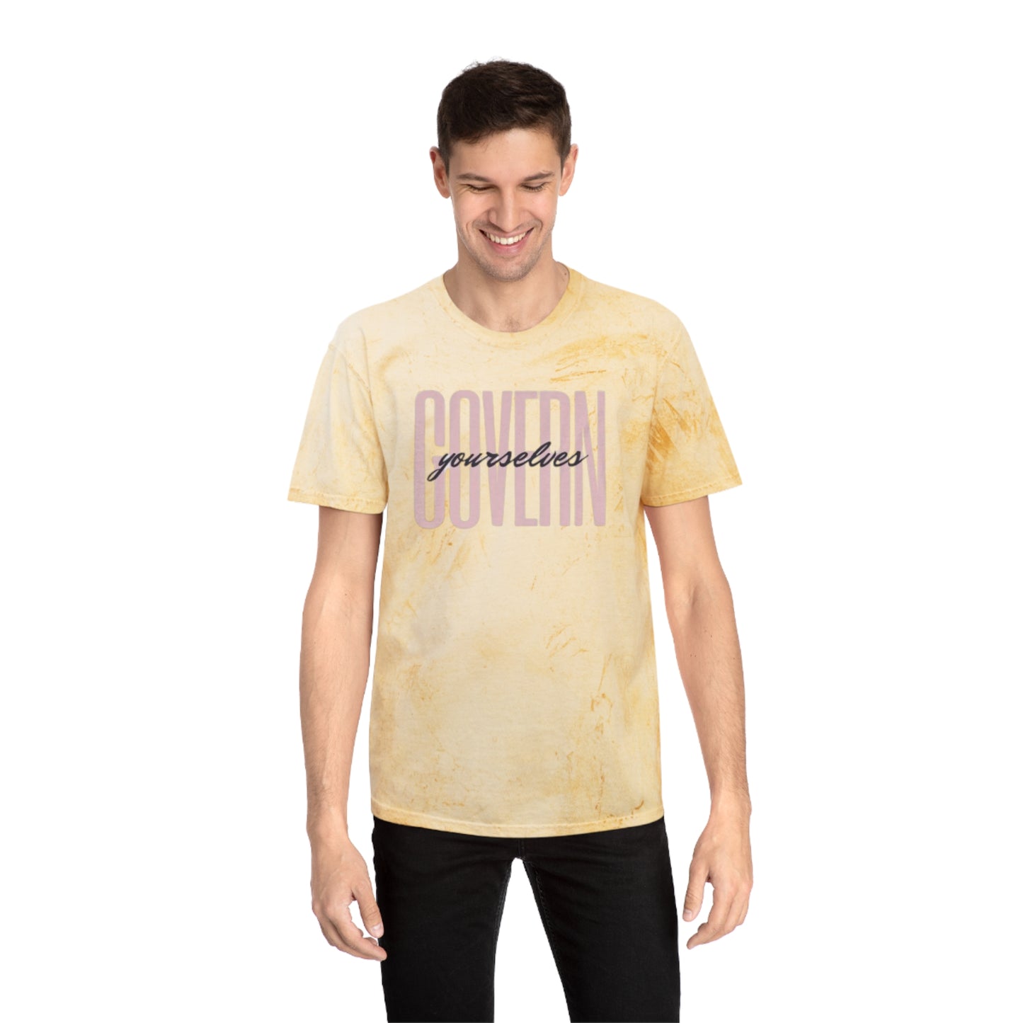 Unisex Color Blast T-Shirt - Govern Yourself