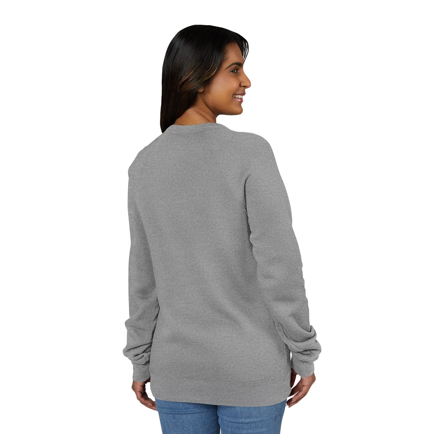 Divinely Selected Raglan Sweatshirt for Spiritual Comfort, Unisex Casual Wear, Cozy Gift for Friends, Minimalist Style