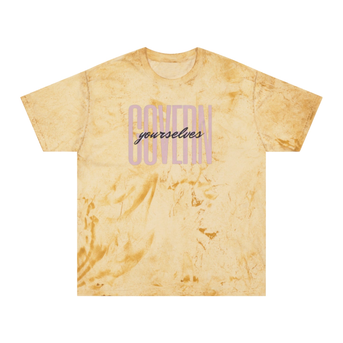Unisex Color Blast T-Shirt - Govern Yourself